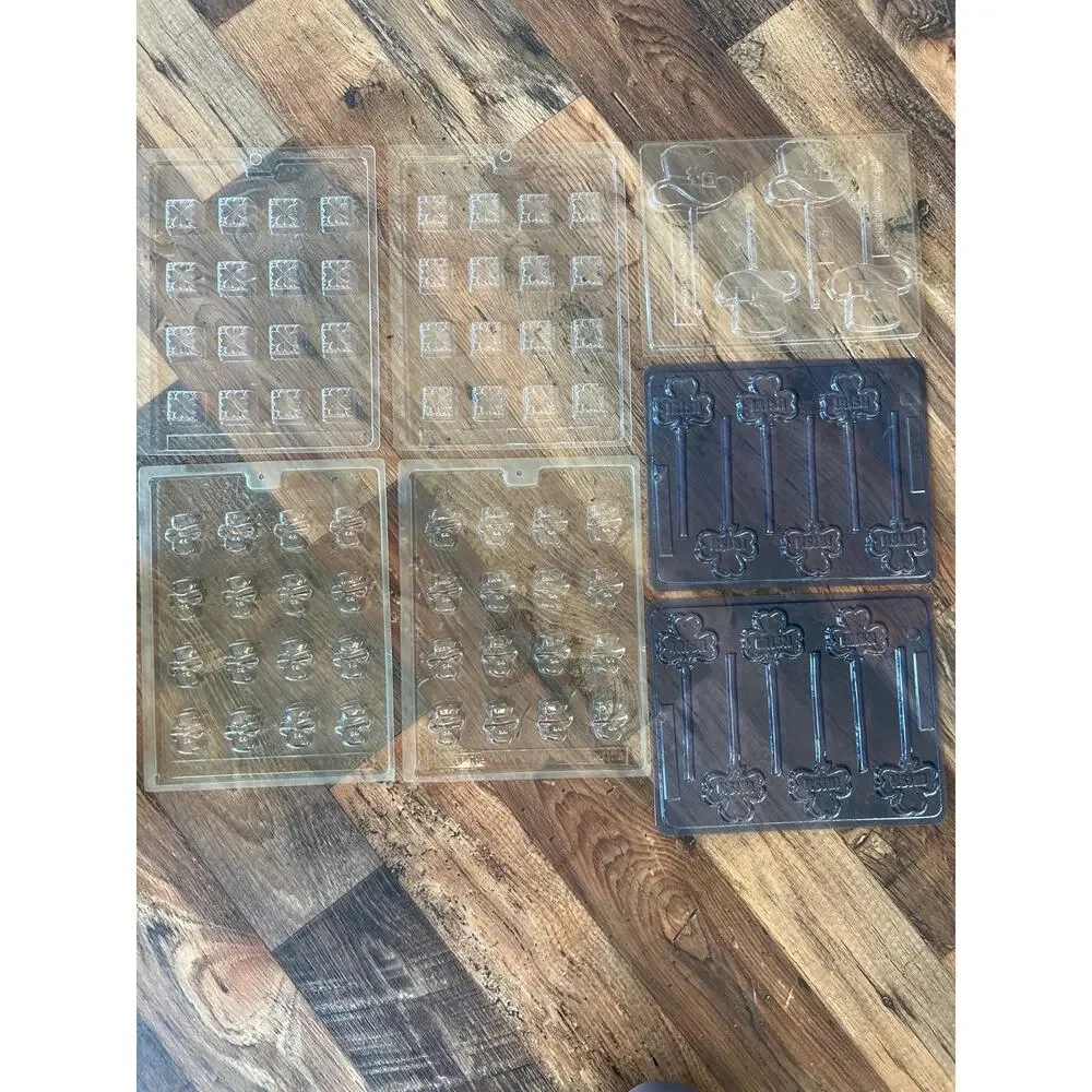 St. Patrick’s Day Chocolate and Candy Making Molds Set of 7